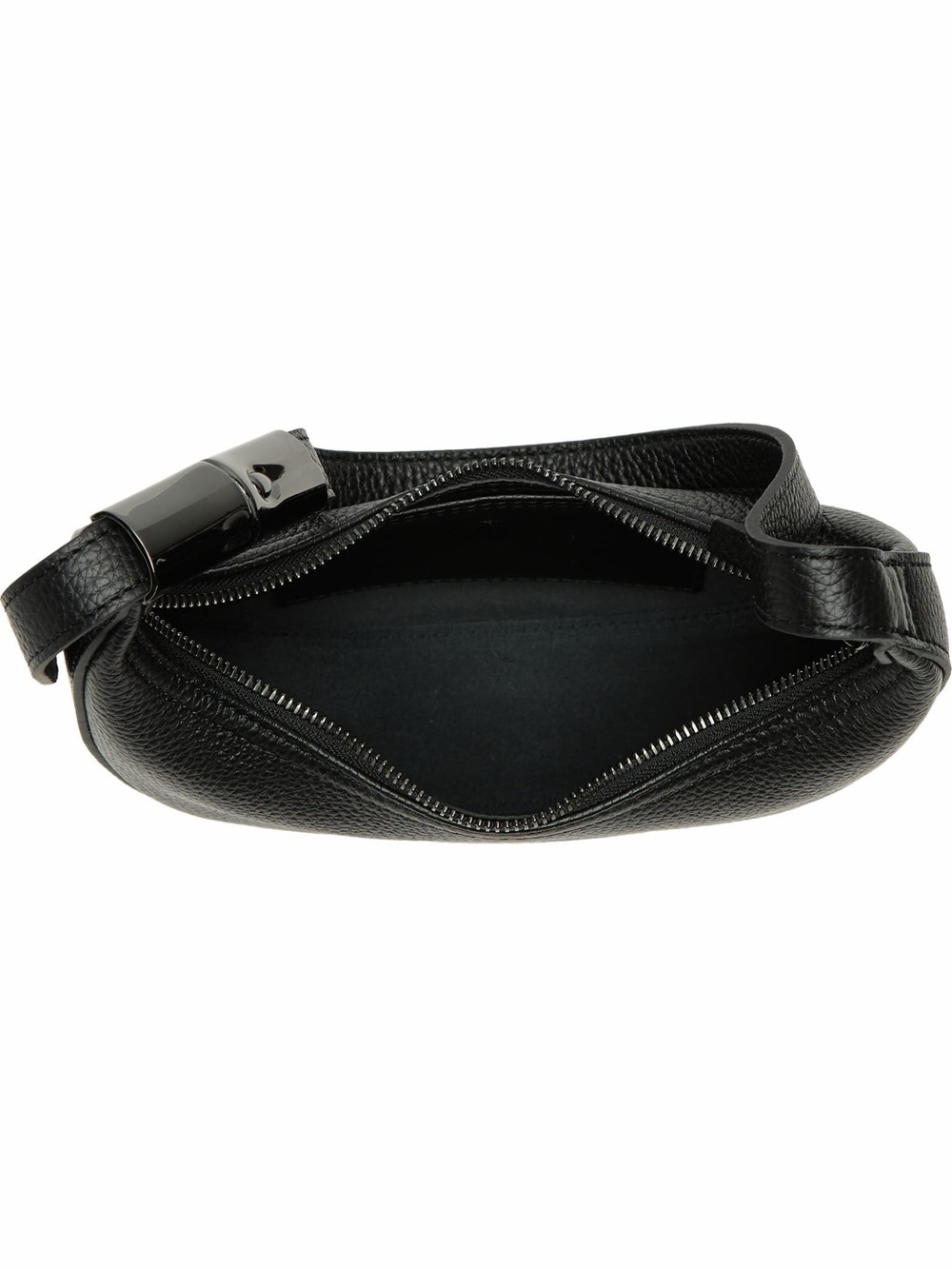 Longchamp Roseau Essential Half Moon Hobo Bag Black - Picture 4 of 10